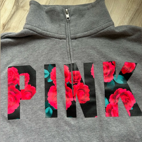 PINK Victoria's Secret Quarter-Zip - Picture 3 of 5